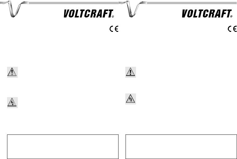 VOLTCRAFT SMP-90A User guide