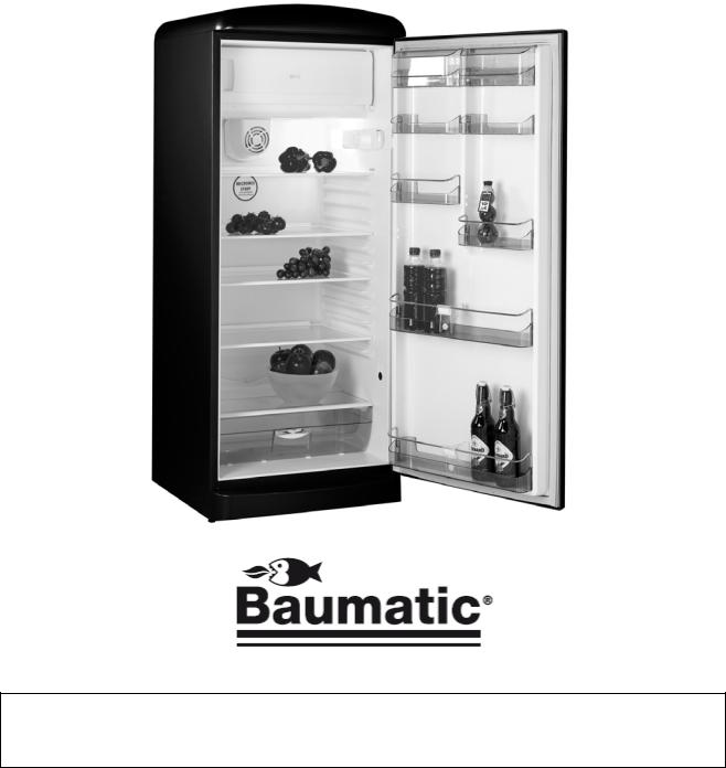 Baumatic RETRO12IV User Manual