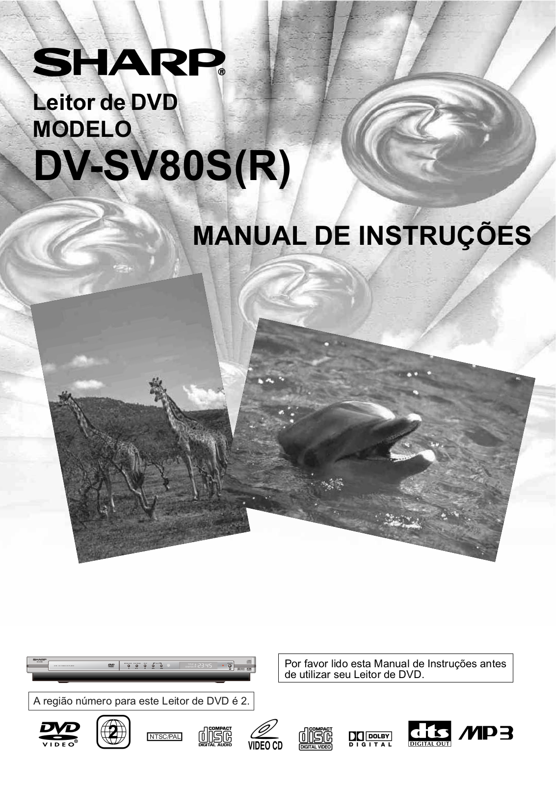 Sharp DV-SV80S(R) User Manual