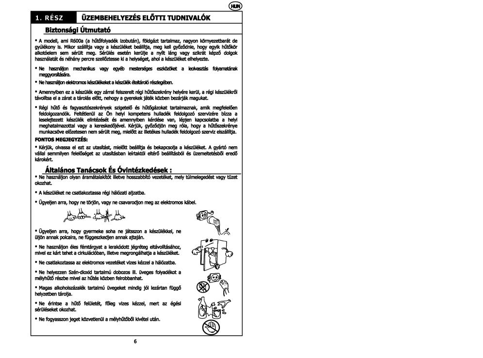 Zanussi ZRG210W User Manual