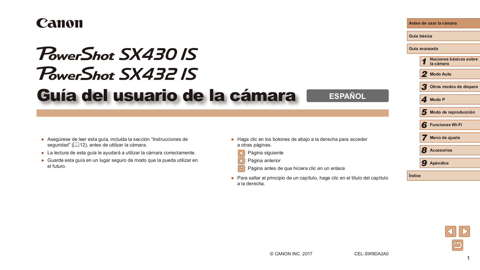 Canon SX430 IS Instruction Manual