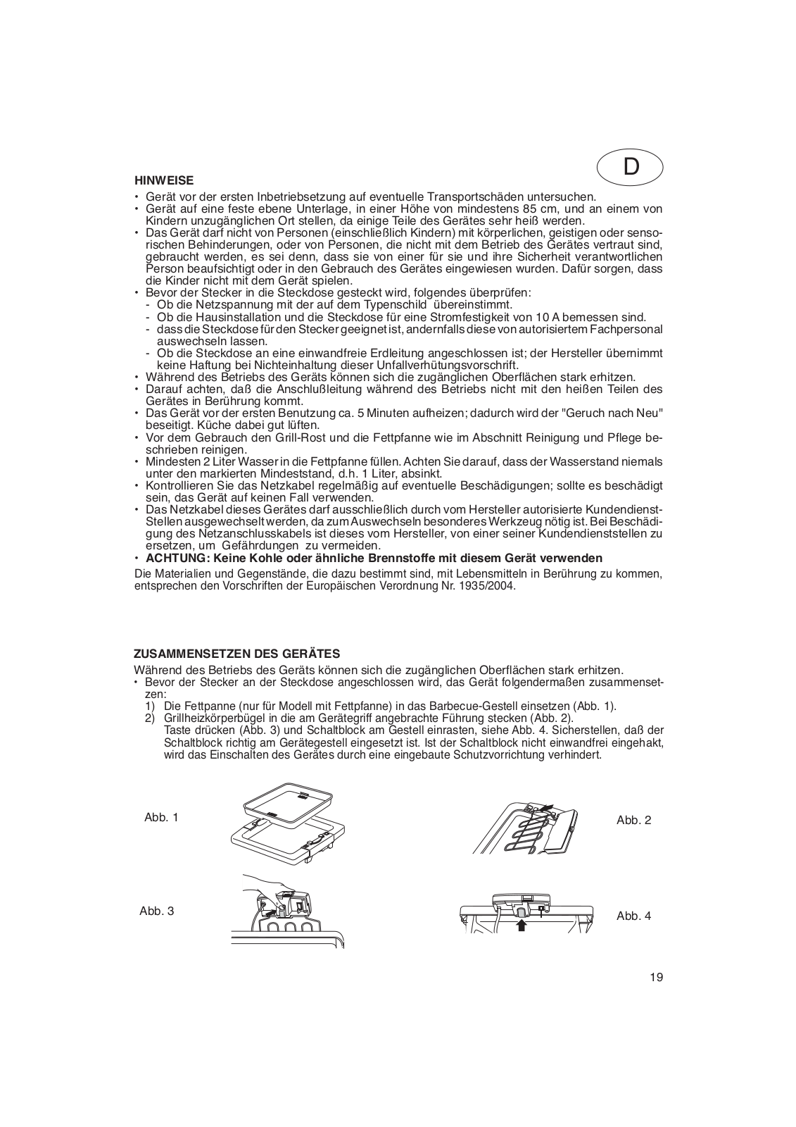 Delonghi BQ 58, BQ 55, BQ 78, BQ 58T Instructions Manual