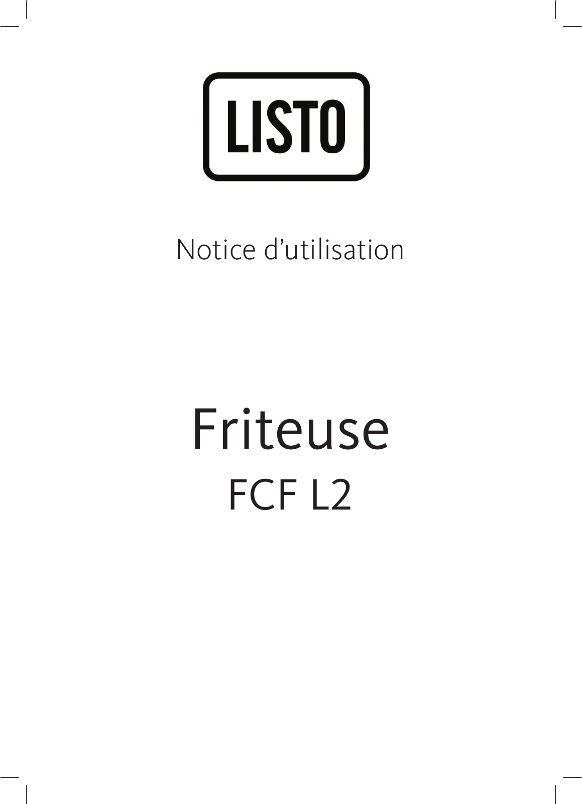 Listo FCF L2 User Manual