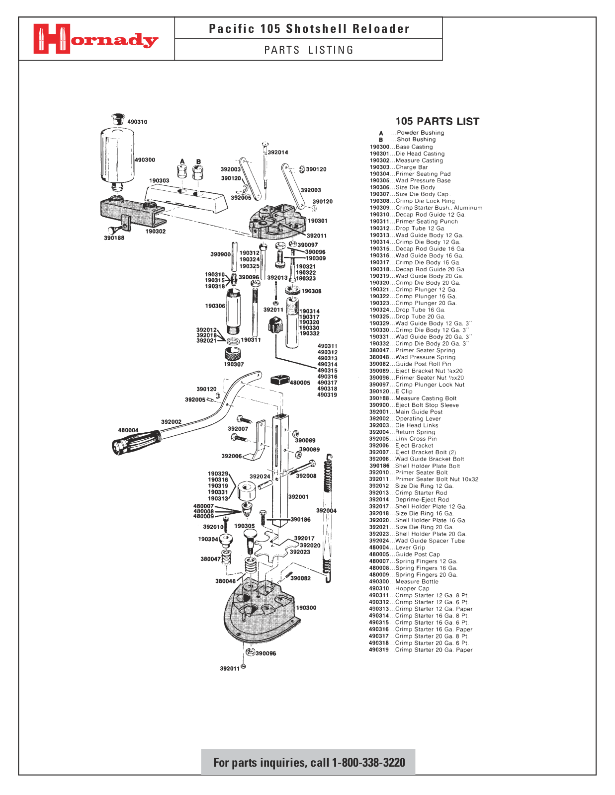 hornady 105 User Guide