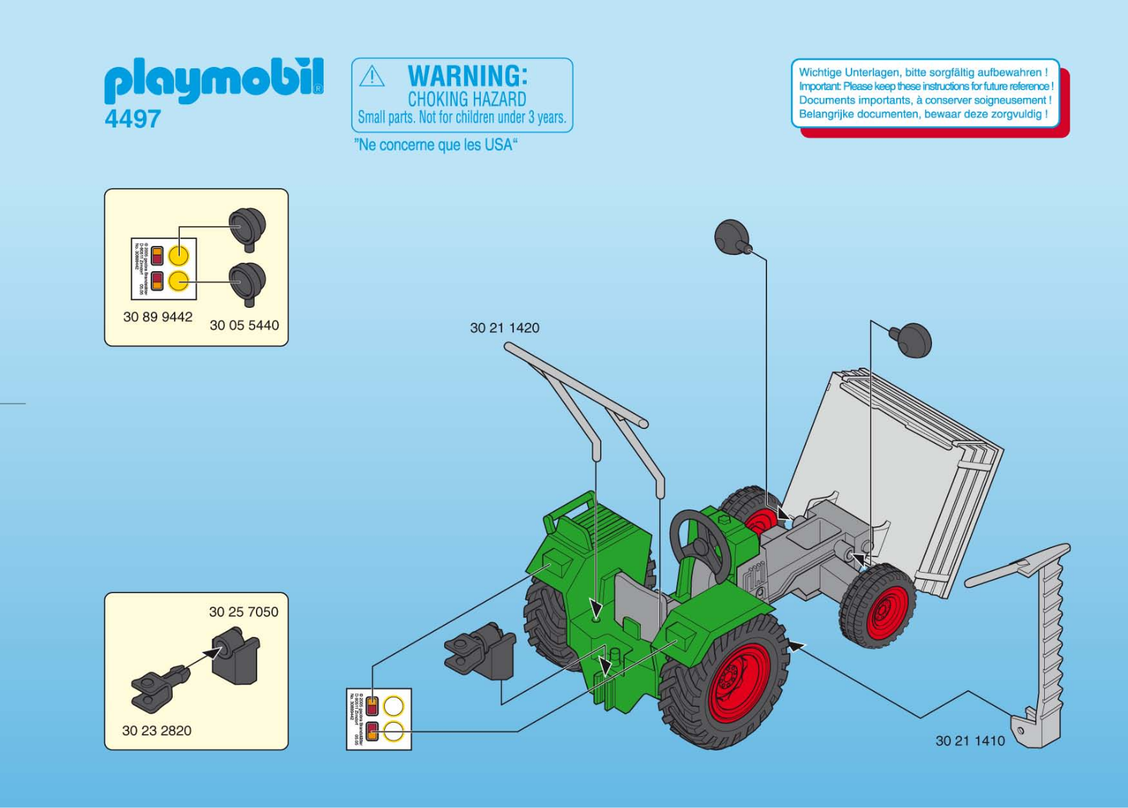 Playmobil 4497 Instructions