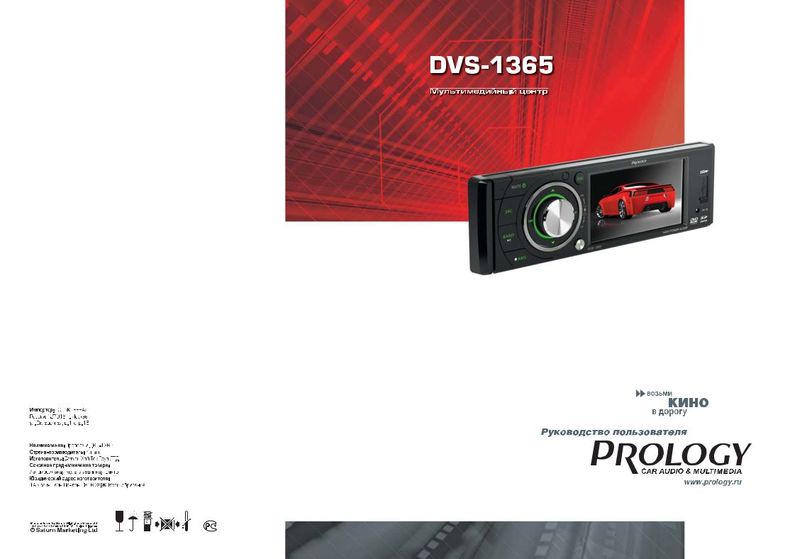 Prology DVS-1365 User Manual