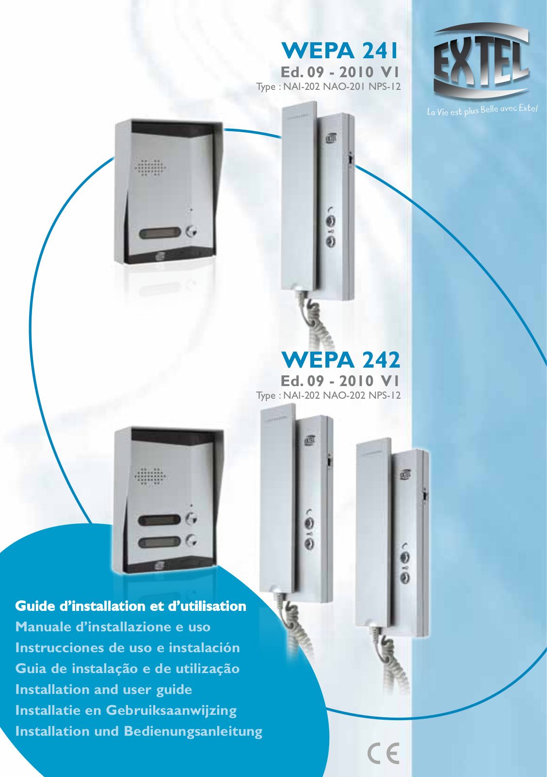 EXTEL WEPA 241, WEPA 242 User Manual