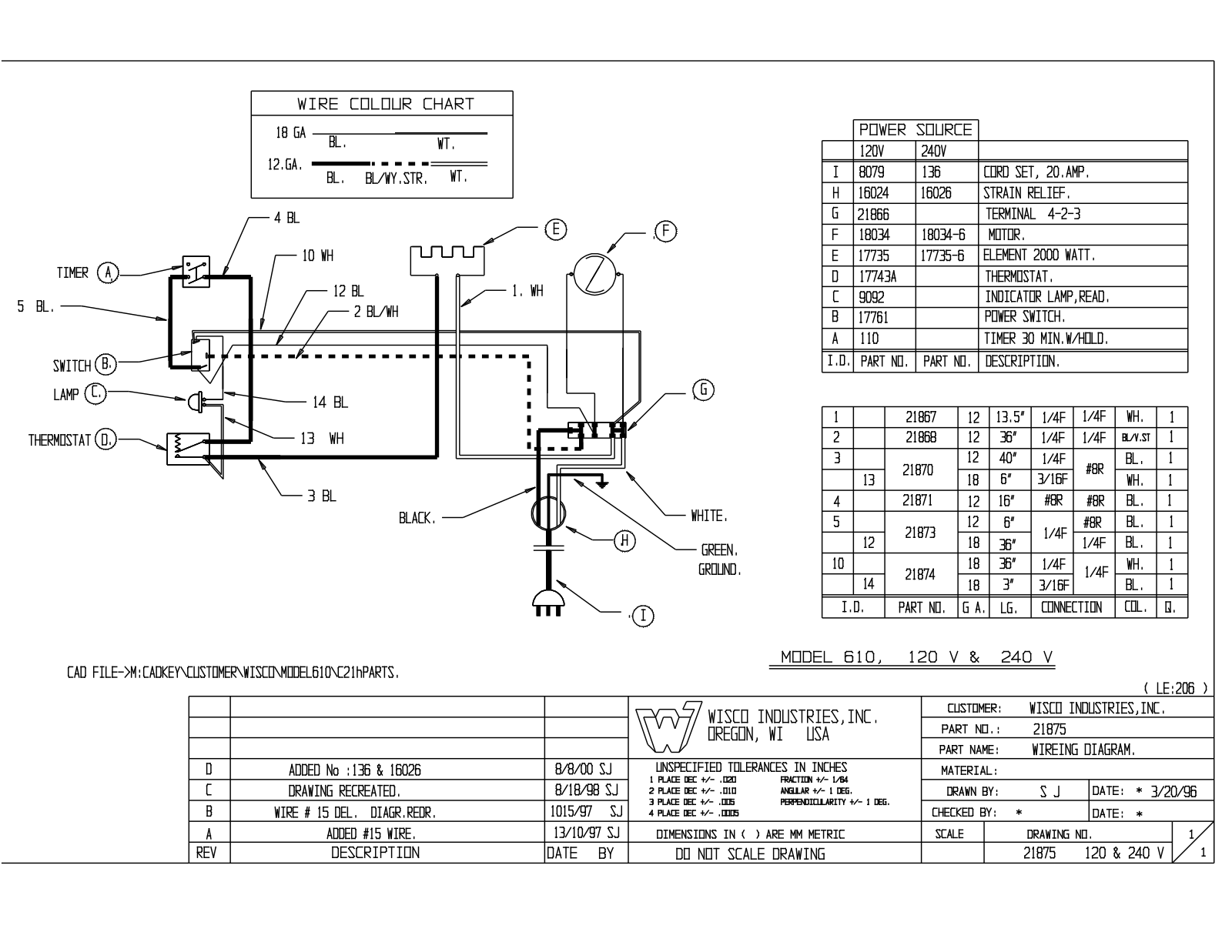 Wisco 610 Service Manual