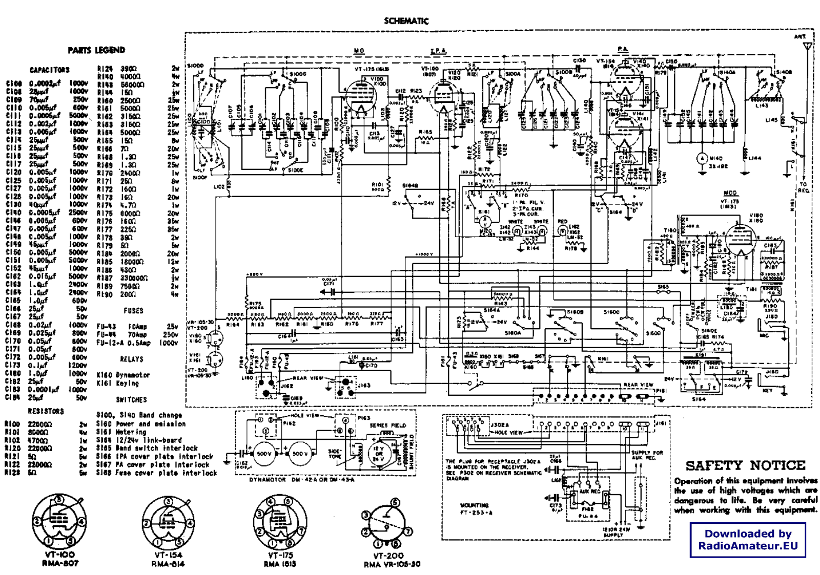 Pozosta BC-653A Schematic