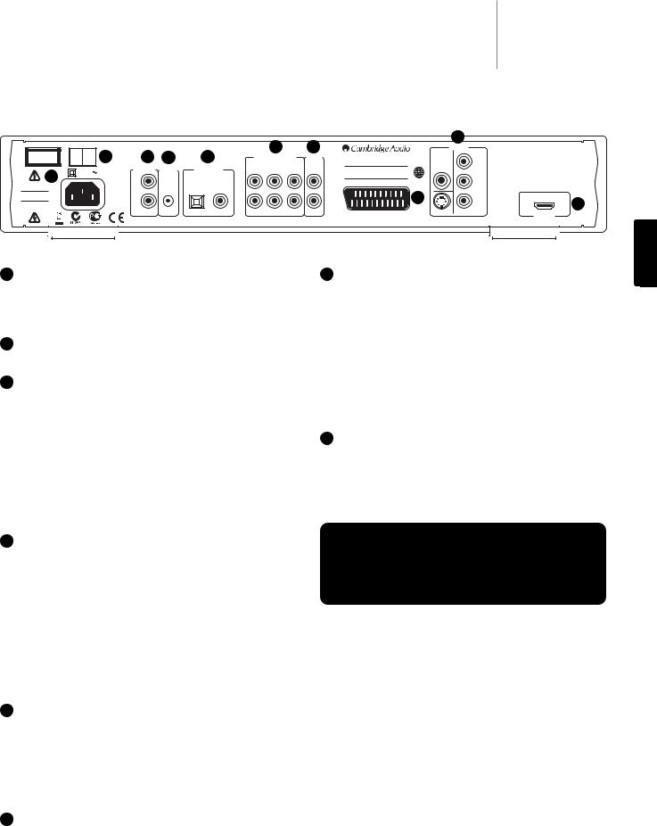 Cambridge Audio Azur 540D V2.0 User's Manual