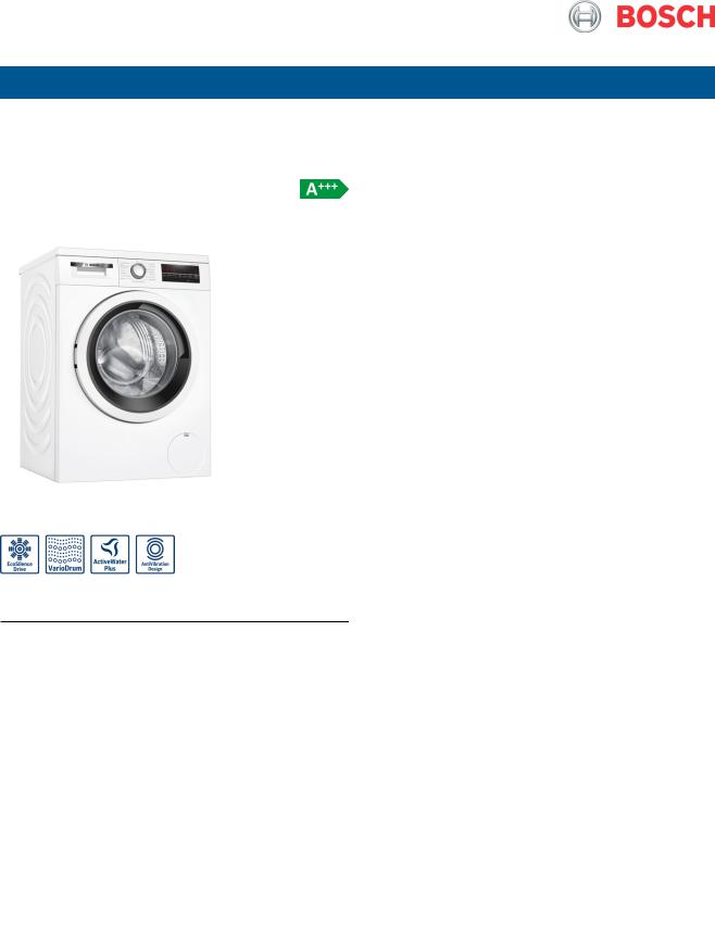 Bosch WUU28T95AT User Manual