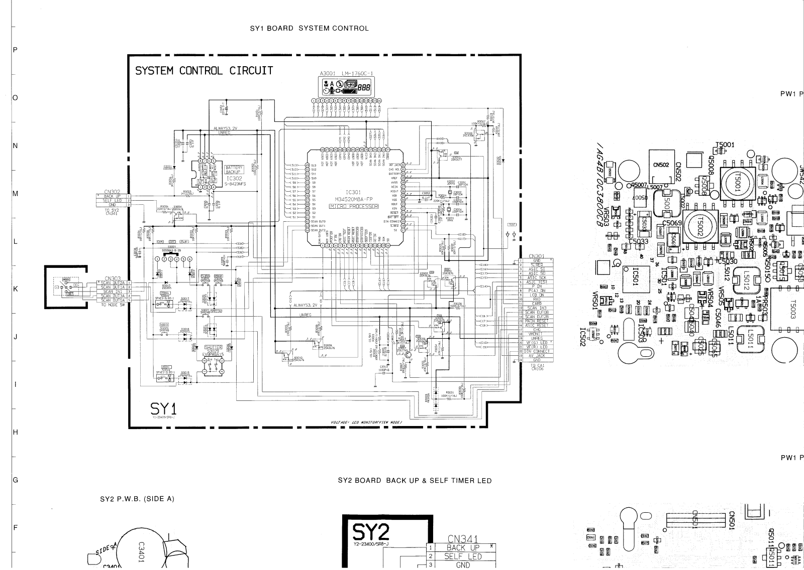 SANYO VPC-Z400EX, VPC-Z400E, VPC-Z400 CIRCUIT DIAGRAMS