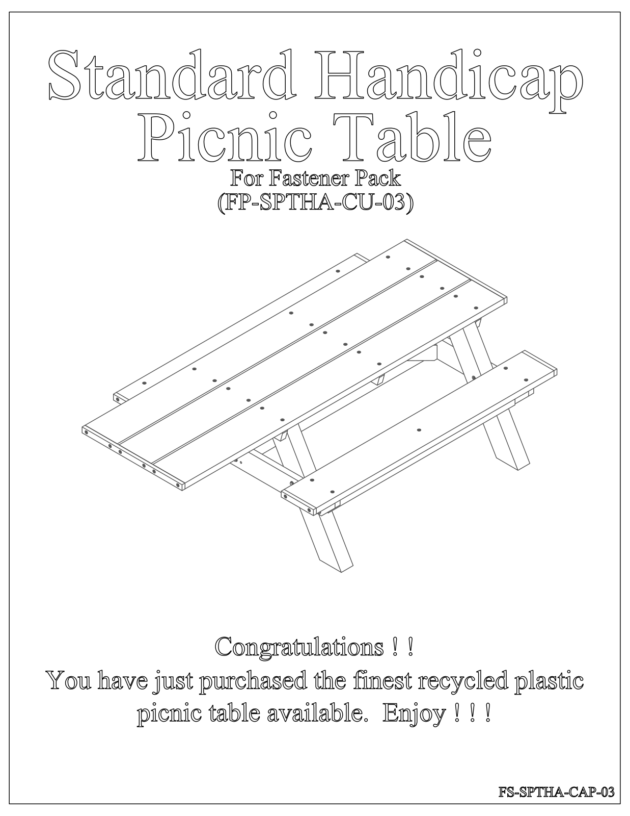 Polly Products ASM-SPTHA-03-GN/WW User Manual