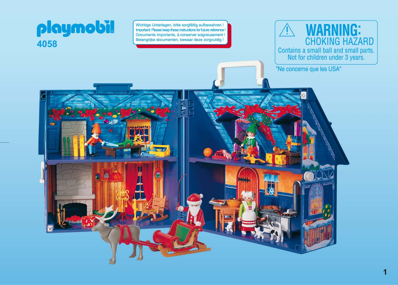 Playmobil 4058 Instructions