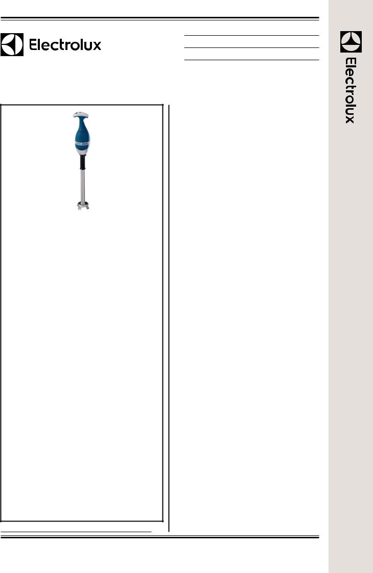 Electrolux BP6555, BP6565 Datasheet