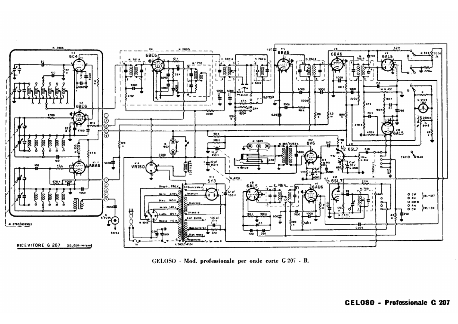 Geloso g207 2 schematic - ManualMachine.com