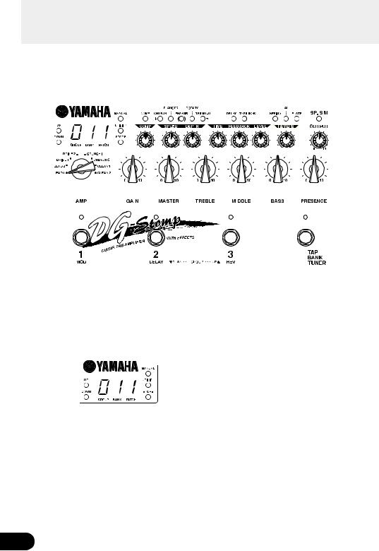 Yamaha Dg-stomp User Manual
