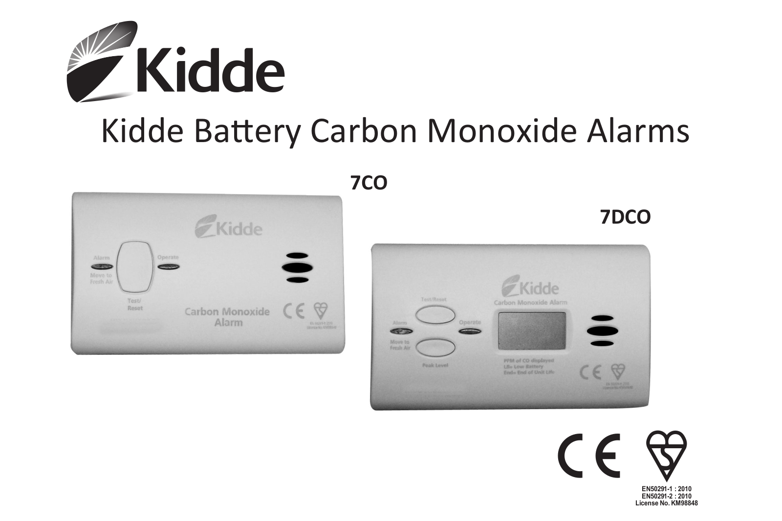 Kidde 7DCO, 7CO User Manual