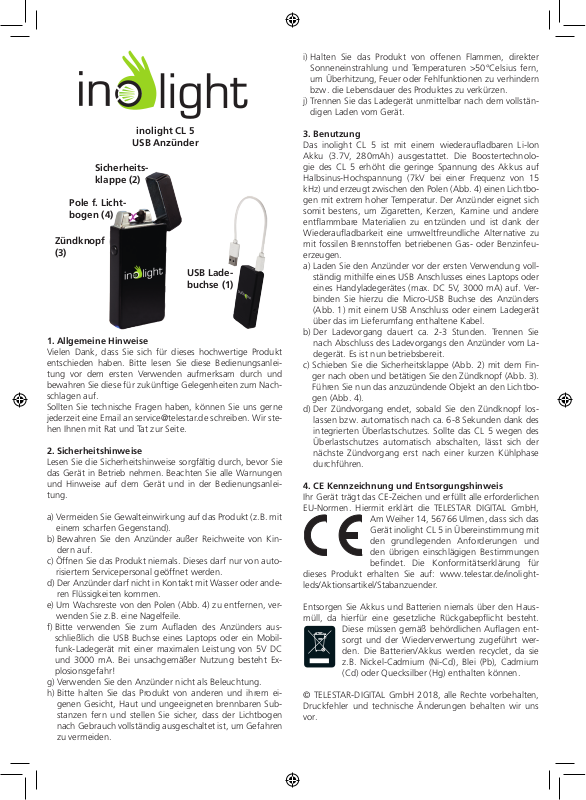 Inolight CL 5 User Guide