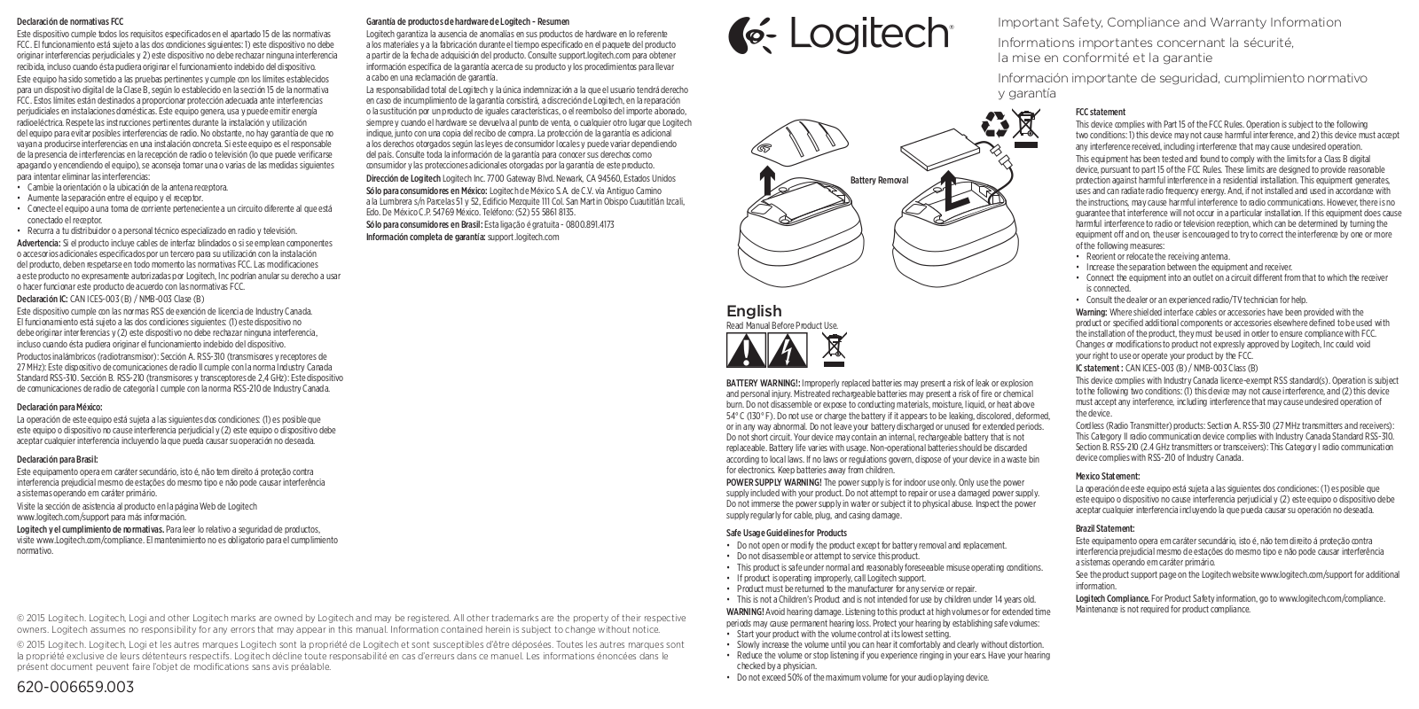 Logitech Far East A00065, A00066 User Manual