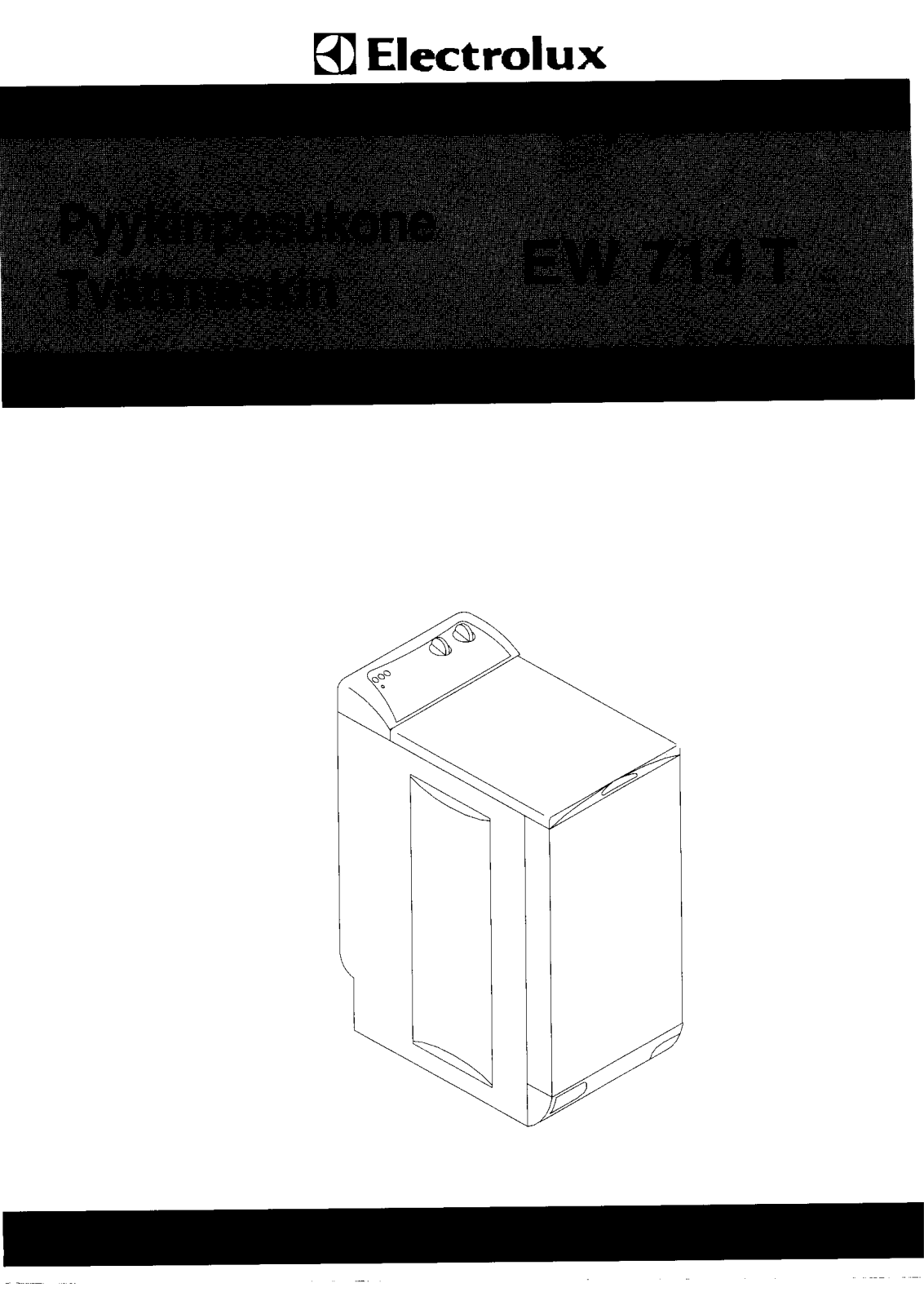 Electrolux EW714T User Manual