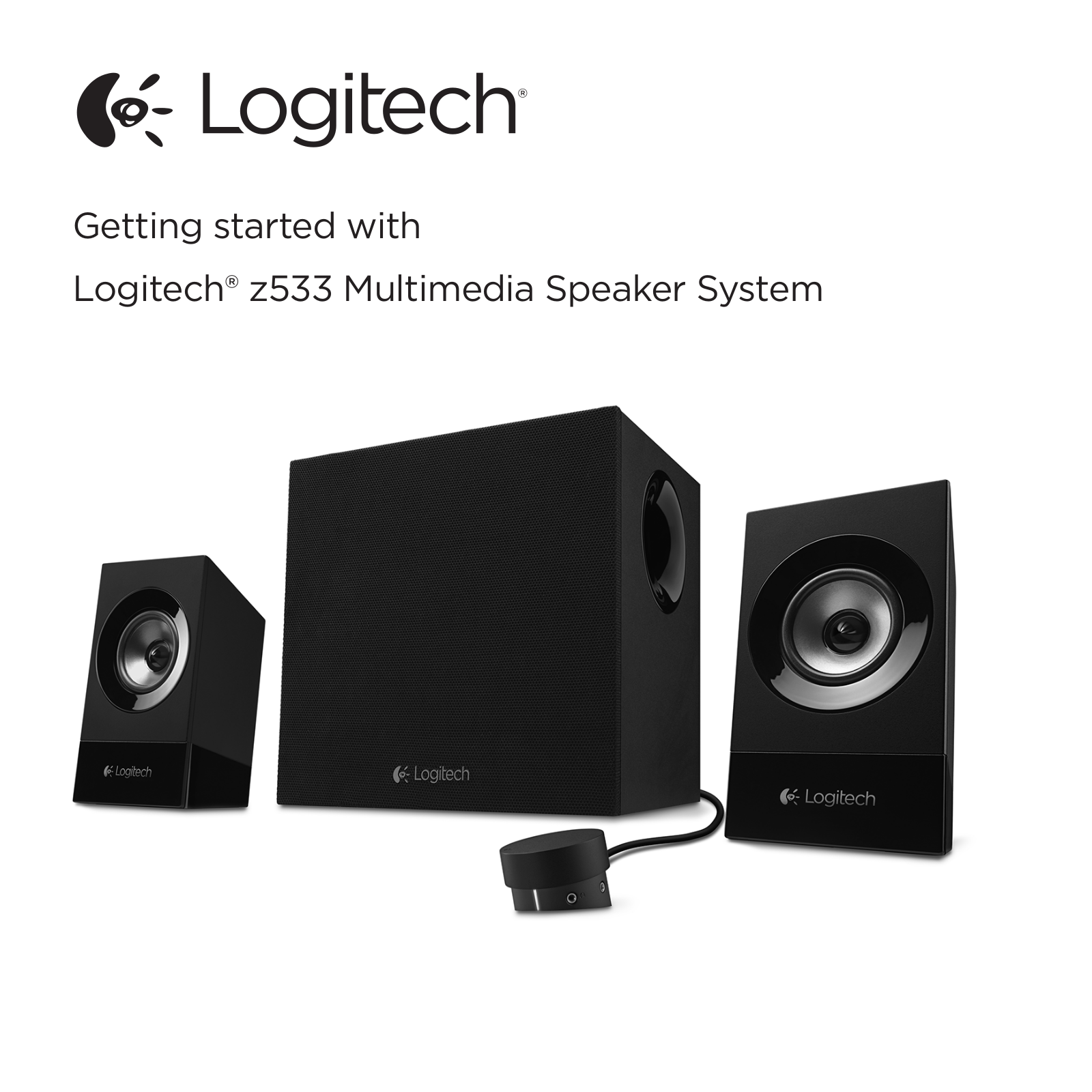 Logitech Z533 User Manual