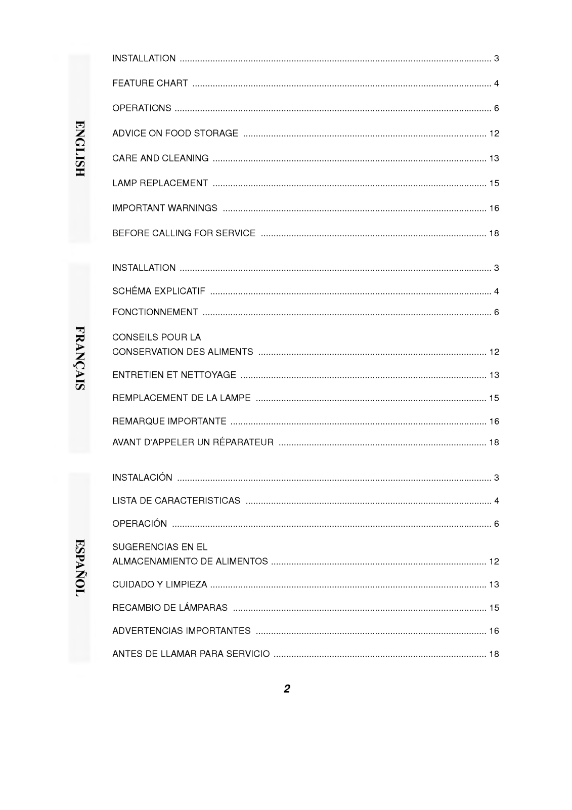 LG GR-522CSF User Manual