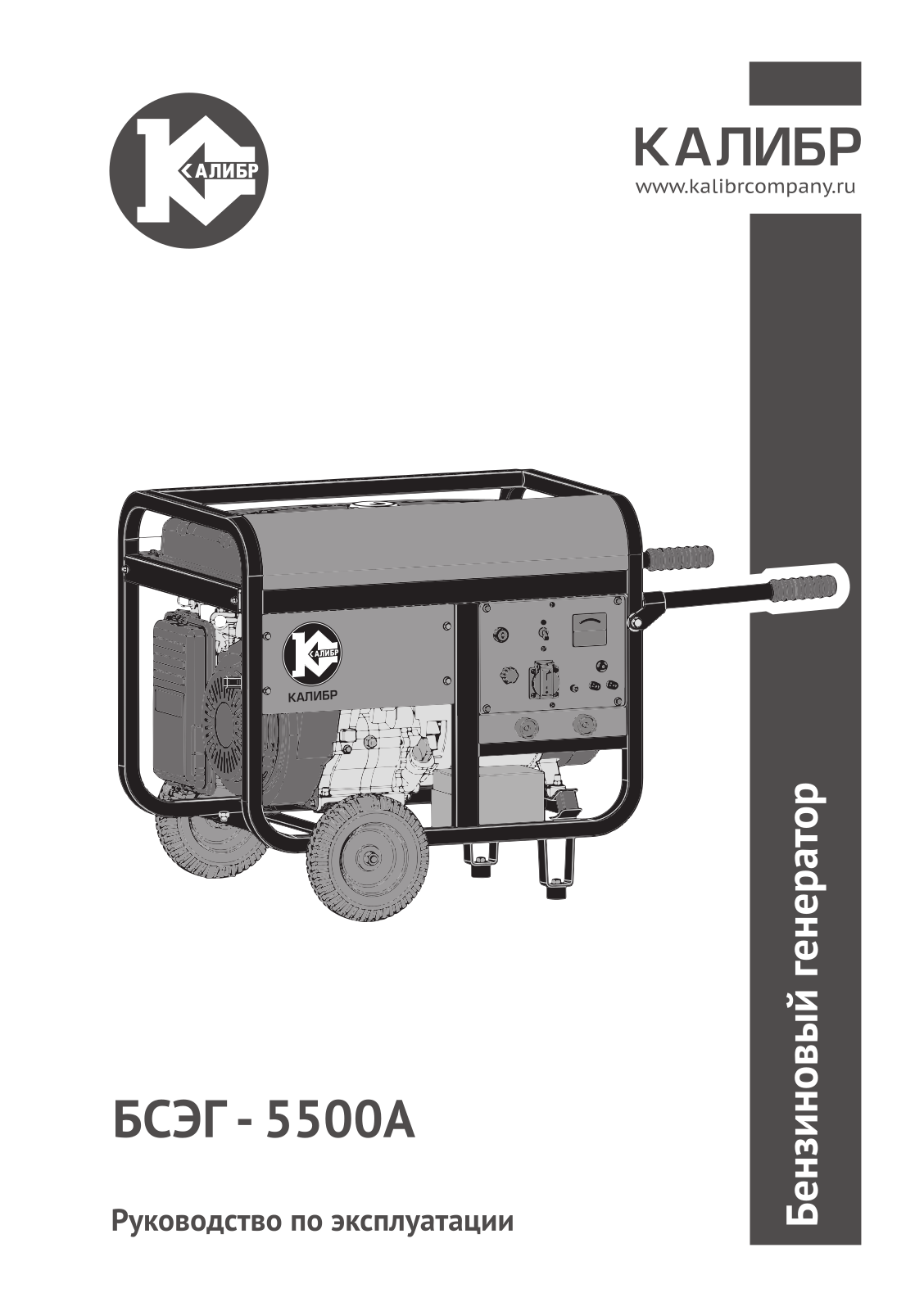 Калибр БСЭГ-5500 А User manual