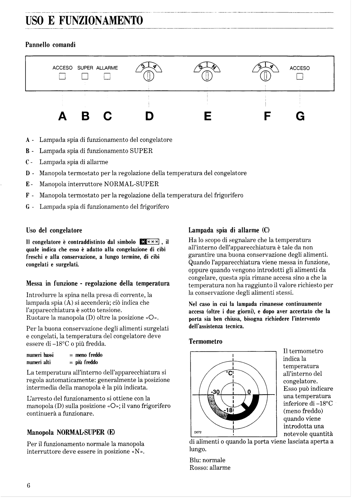 Rex RFB35SE User Manual