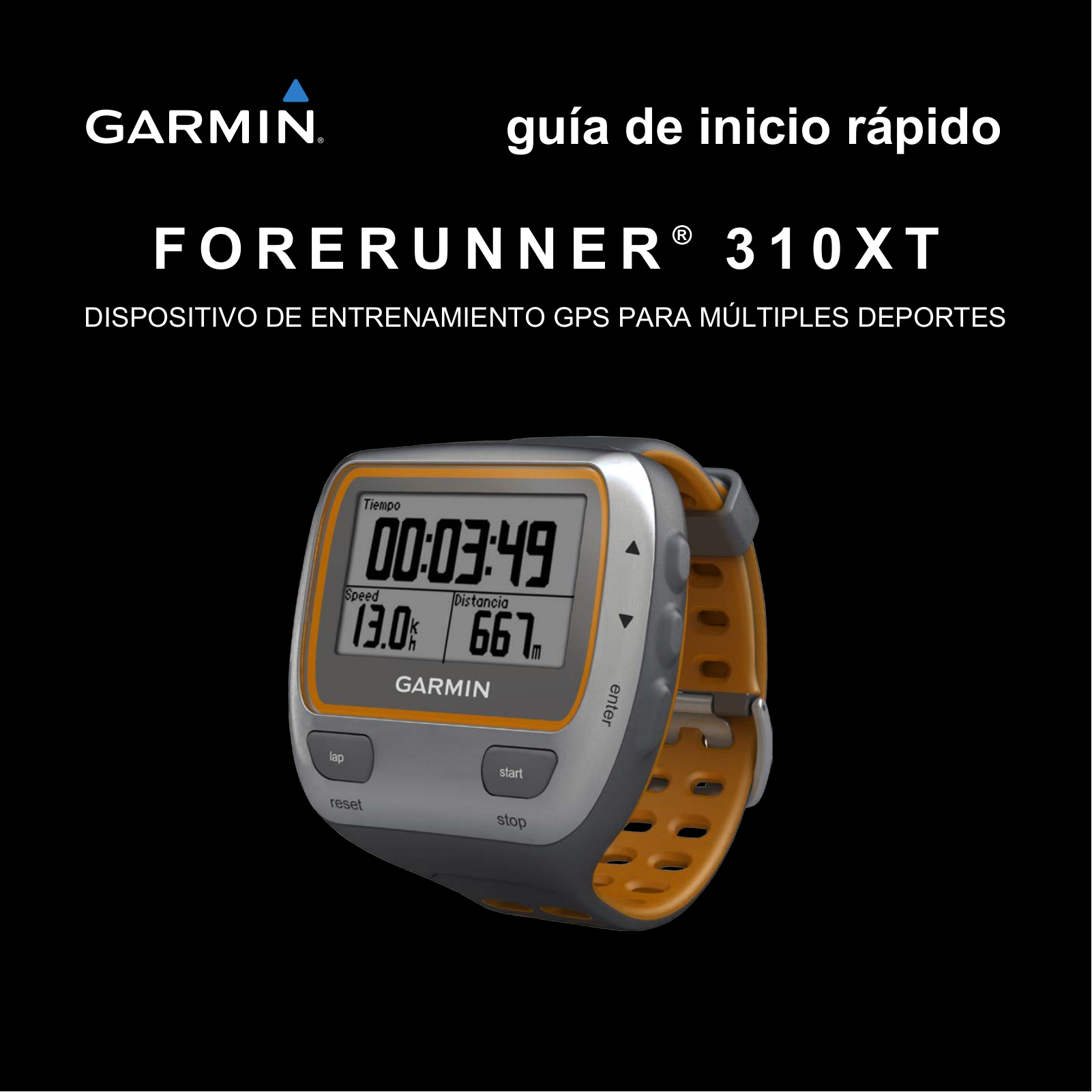 Garmin Forerunner 310 XT User Manual