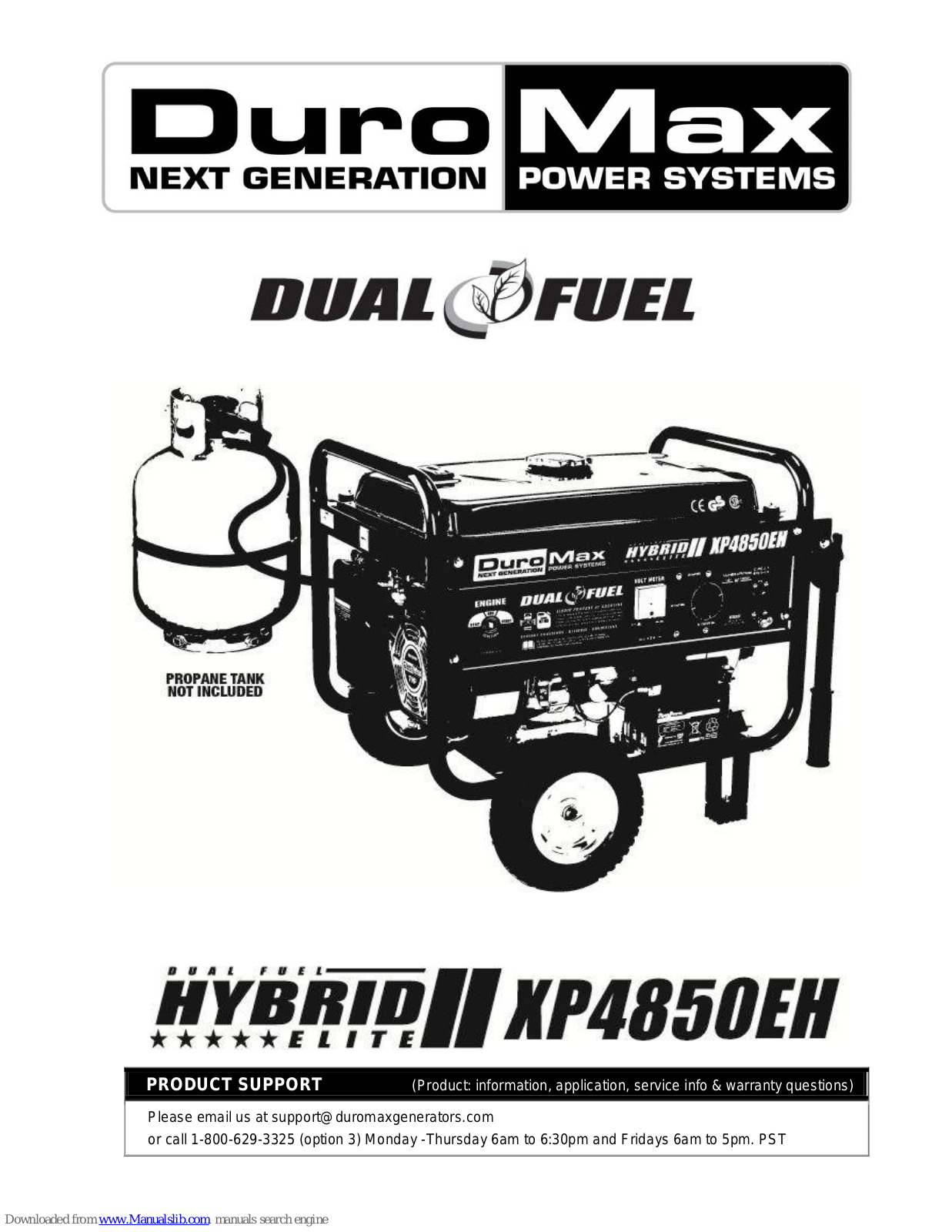 DUROMAX HYBRID II XP4850EH User Manual