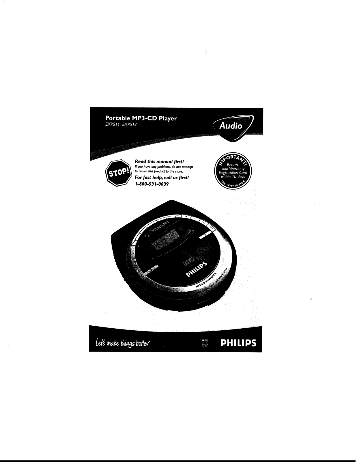 Philips EXP513-17 User Manual