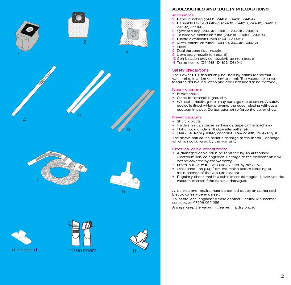 AEG Z4412 User Manual