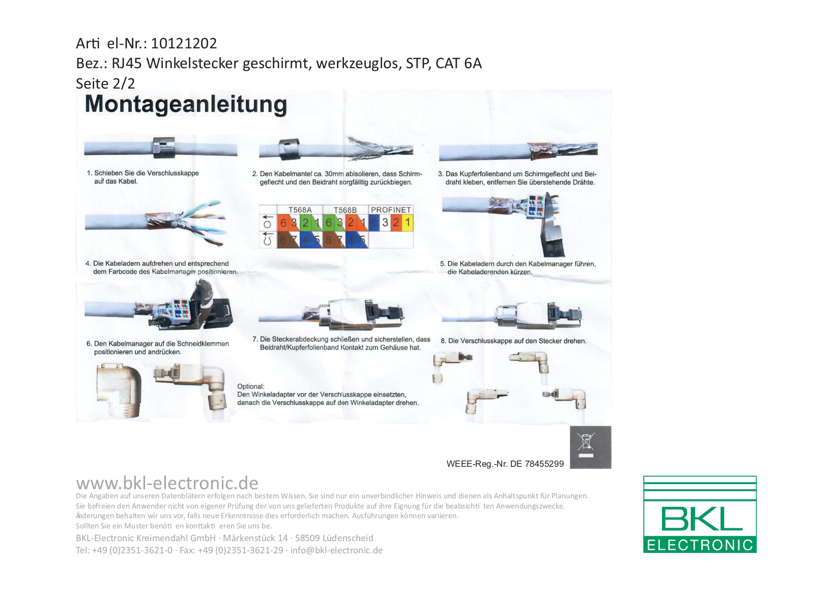 BKL BKL 10121202 Instructions - ManualMachine.com