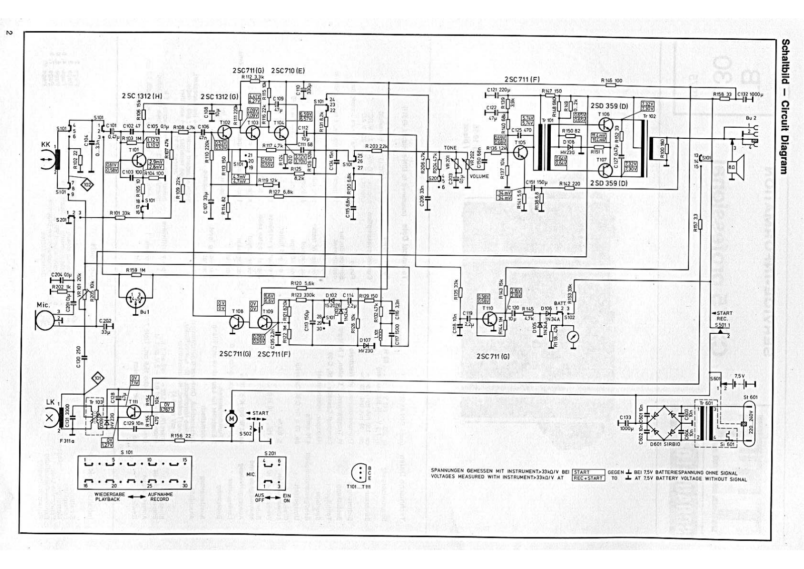 Itt Schaub-Lorenz-CX-75 Schematic