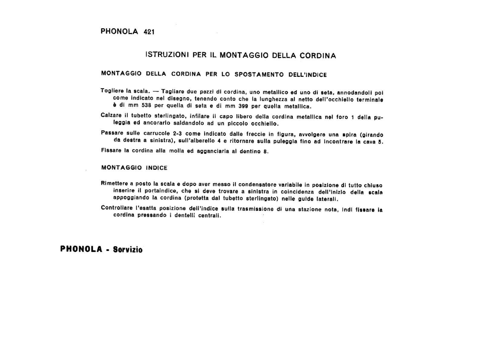 Phonola 421, 423 i schematic - ManualMachine.com