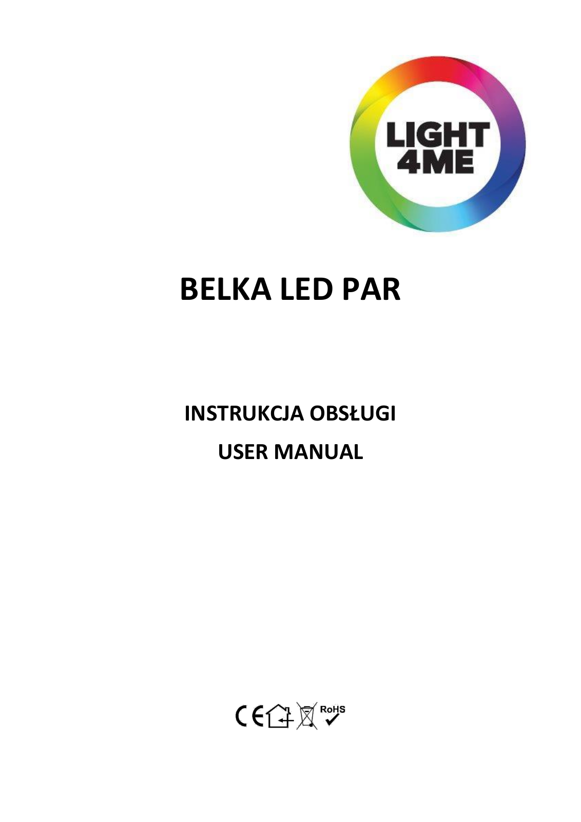 LIGHT4ME BELKA LED PAR User guide - ManualMachine.com