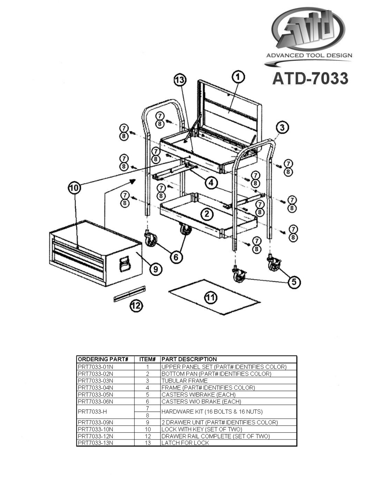 ATD Tools ATD-7033 User Manual