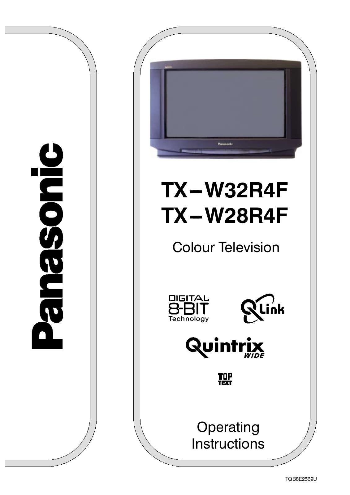 Panasonic TX-W32R4 User Manual