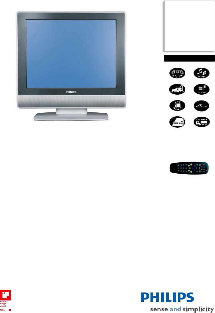 Philips 20HF5234 User Manual