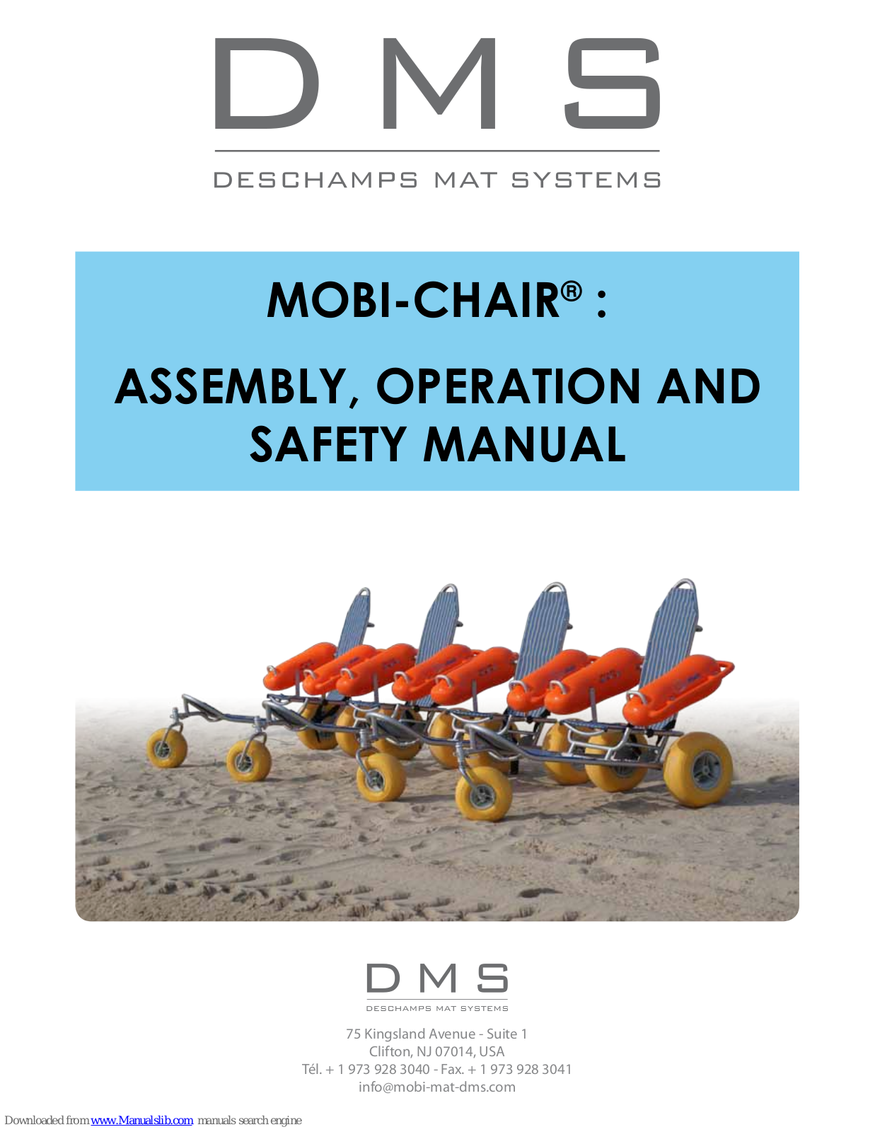 Mobi-Chair BW-100 Operation Manual