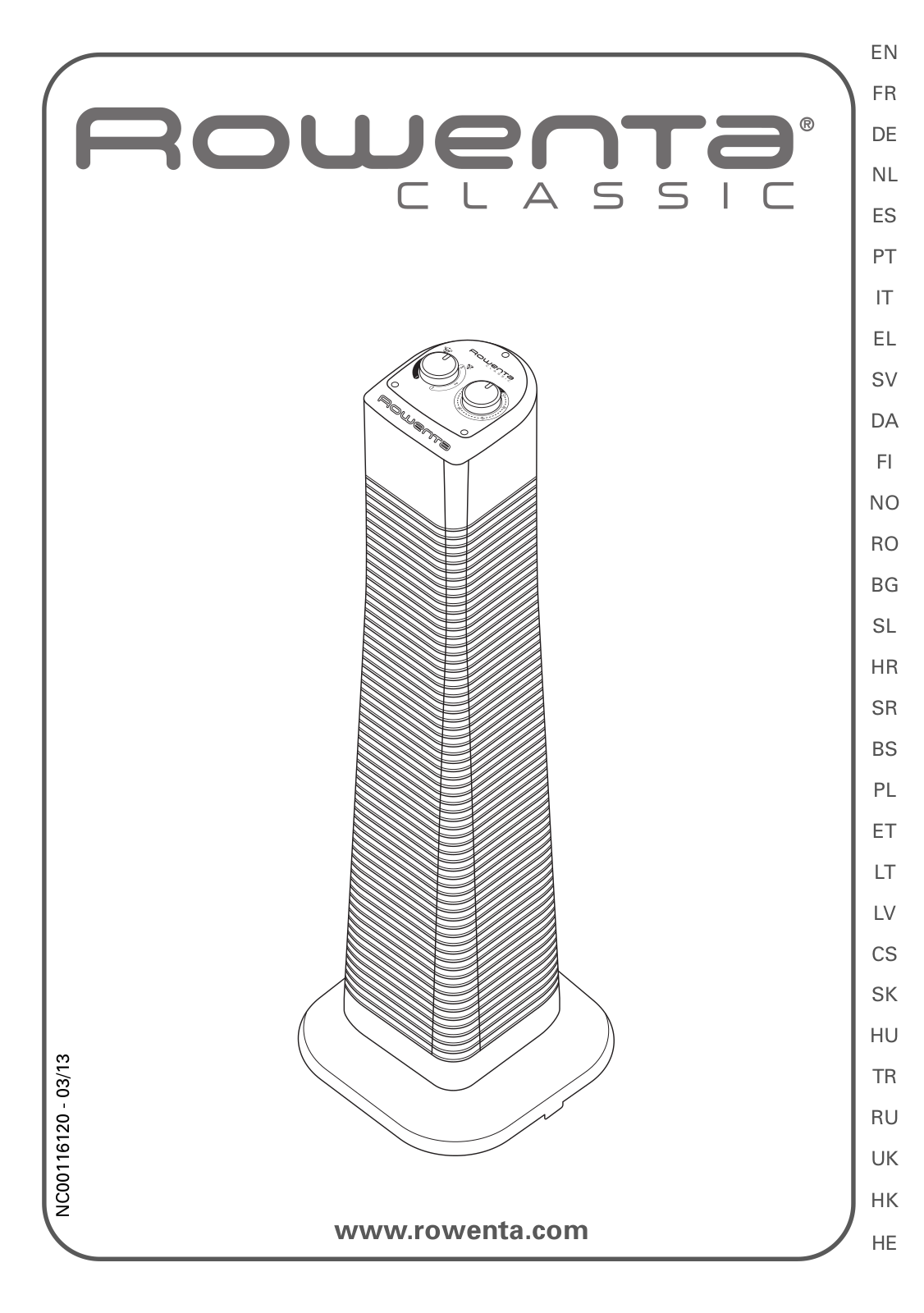 Rowenta VU6140 User Manual