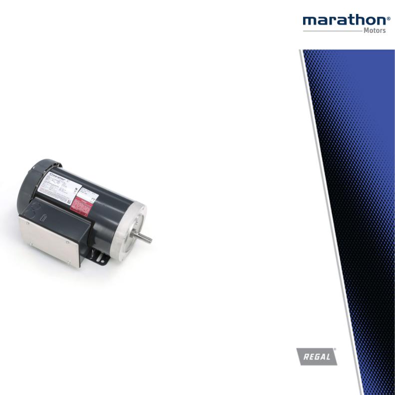 Marathon Electric 056B34F5328 Product Information Packet