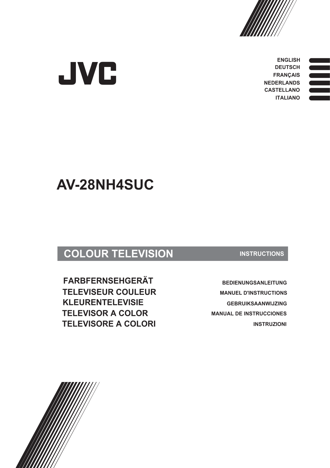 JVC AV-28NH4SUC User Manual