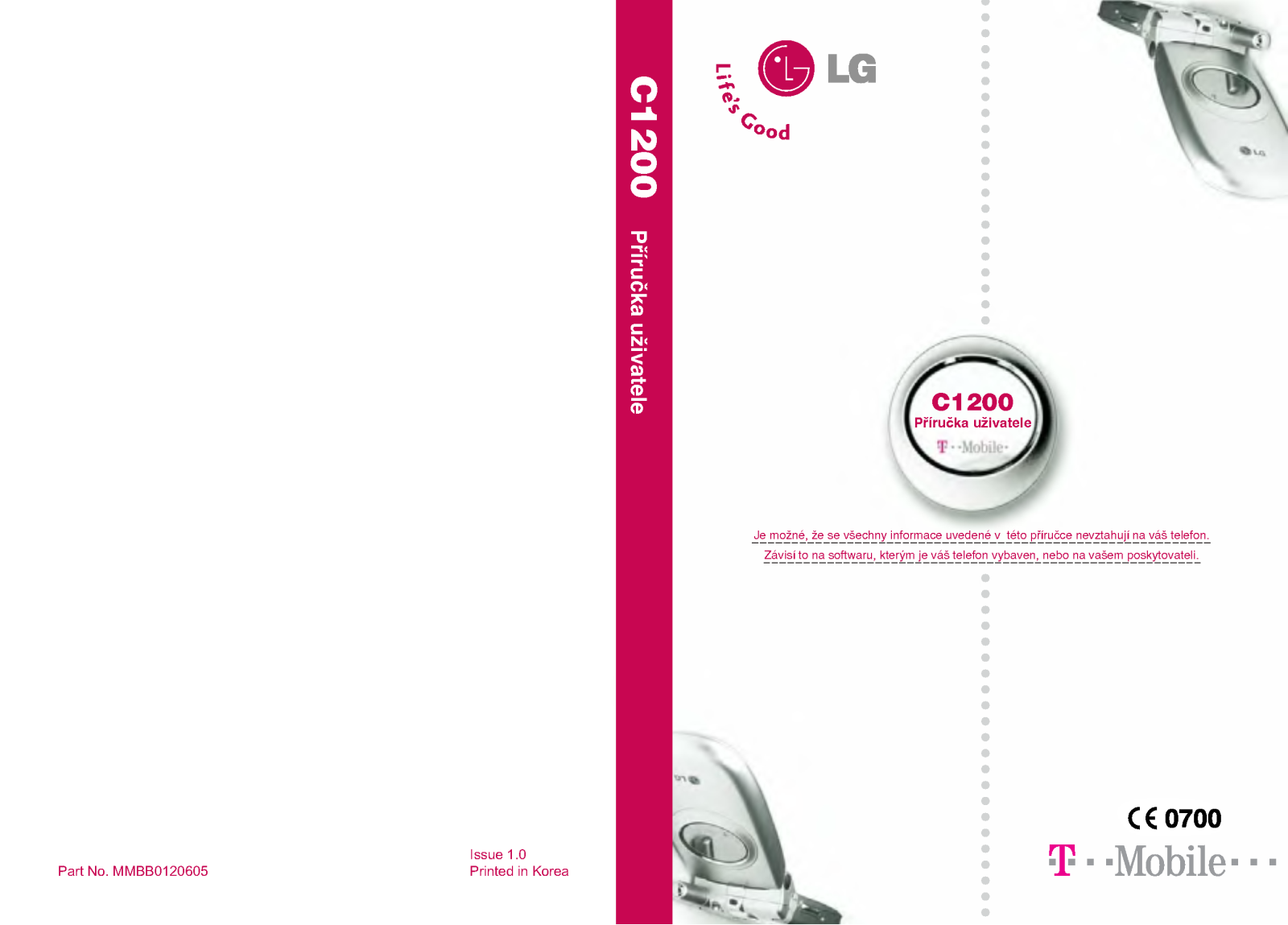 Lg C1200 User Manual