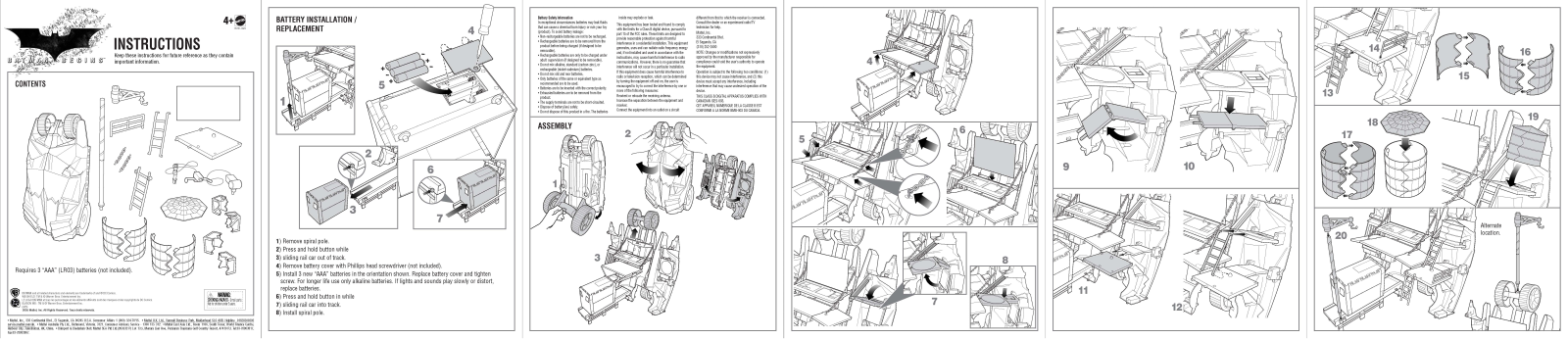 Fisher-Price H5781 Instruction Sheet