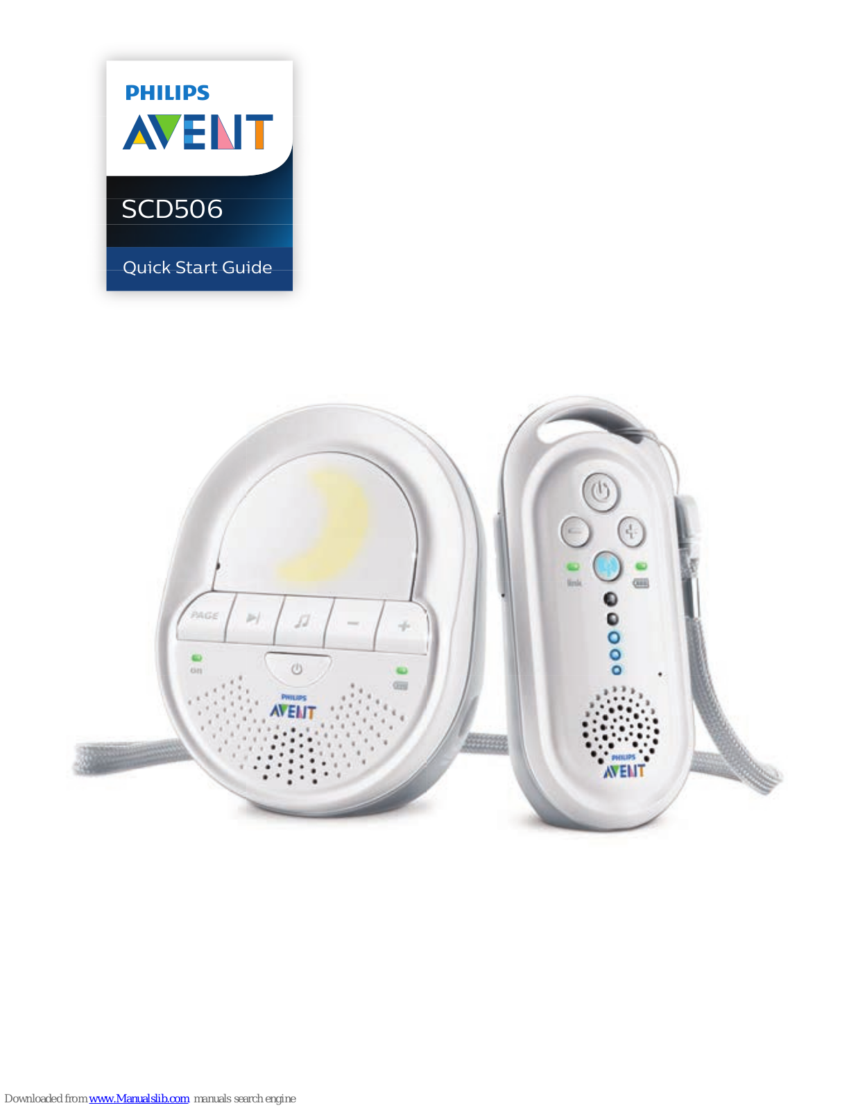 Philips Avent SCD506 Quick Start Manual - ManualMachine.com
