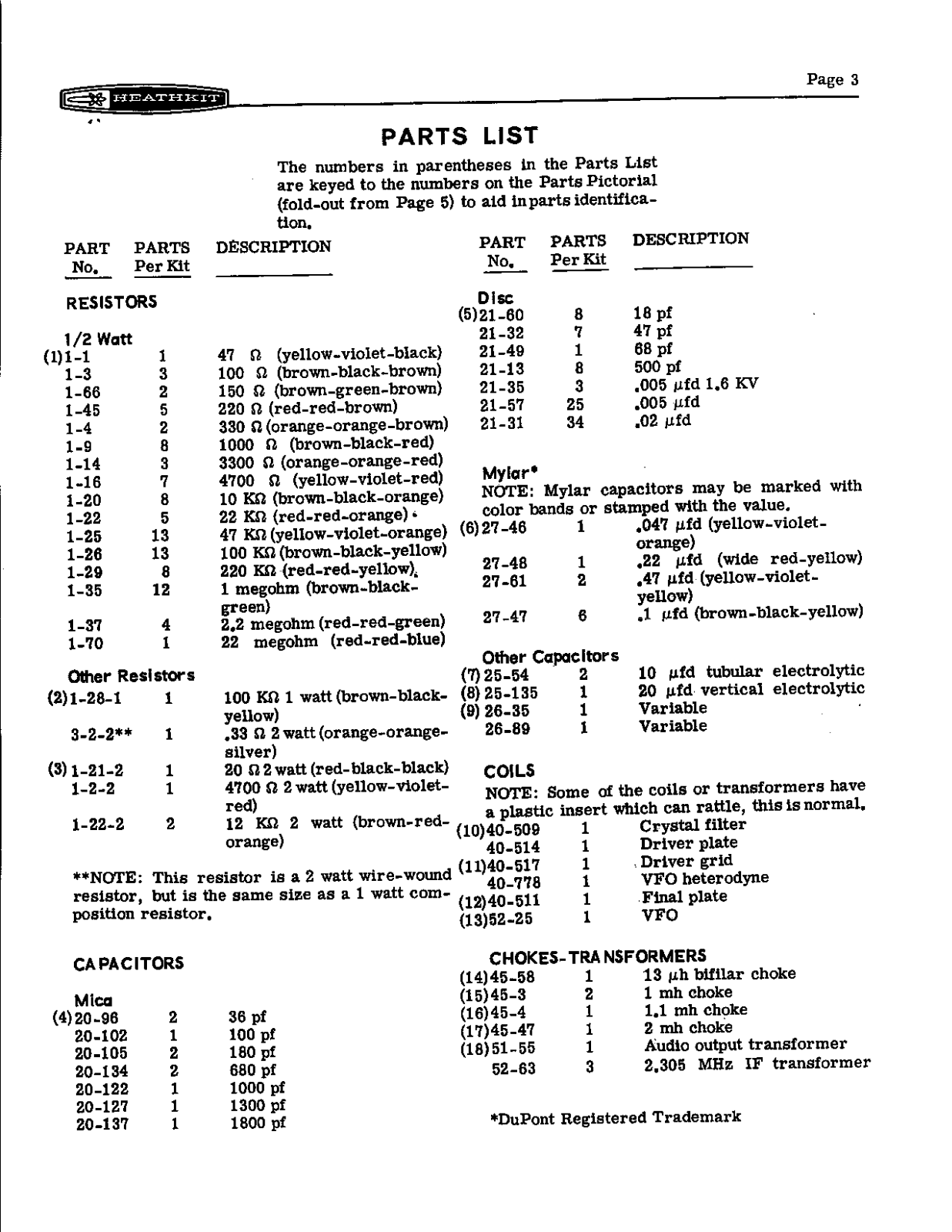 HEATHKIT HW-22a User Manual (PAGE 03)