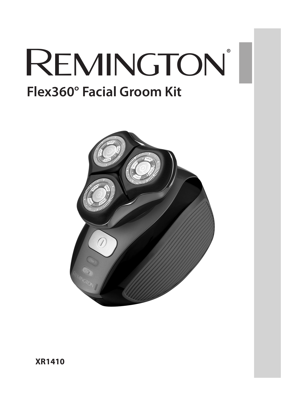 Remington XR1410 User Manual