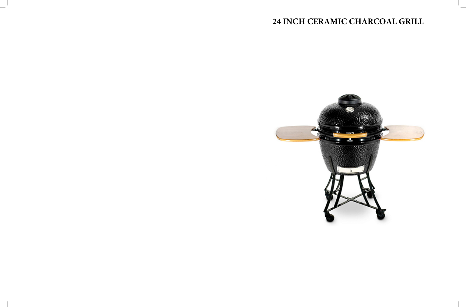 Arpe Kamado 24 inch User guide - ManualMachine.com